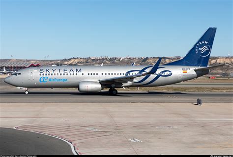 Air Europa Fleet Boeing 737.